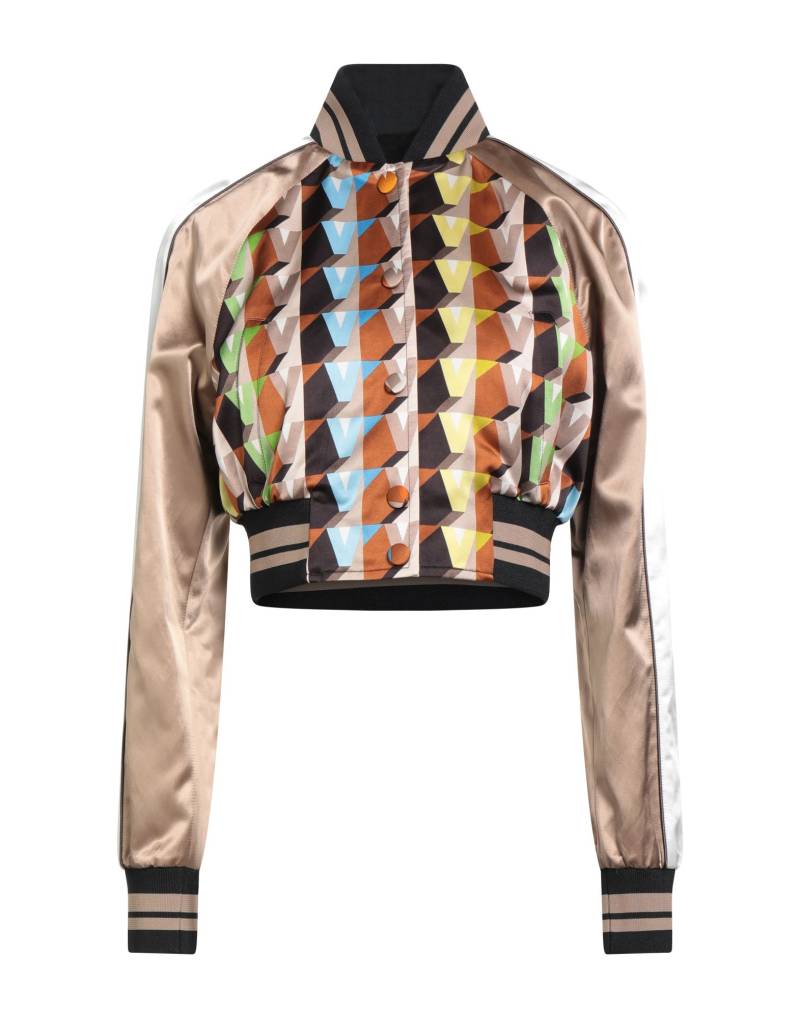 VALENTINO GARAVANI Jacke & Anorak Damen Hellbraun von VALENTINO GARAVANI