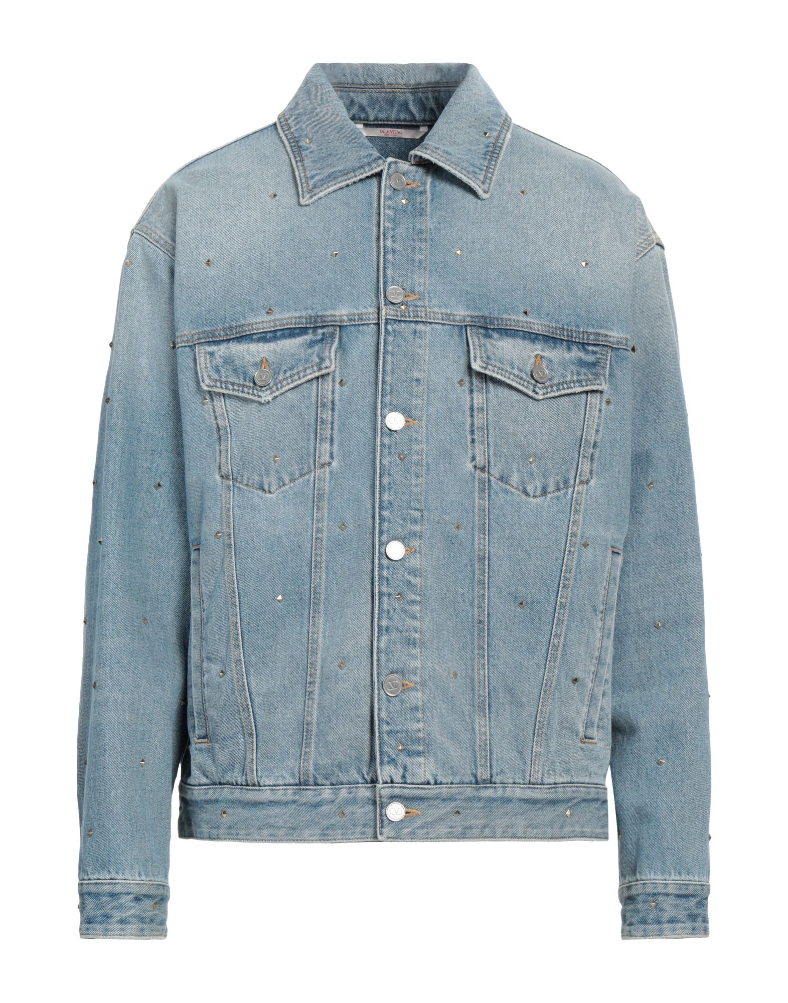 VALENTINO GARAVANI Jeansjacke/-mantel Herren Blau von VALENTINO GARAVANI