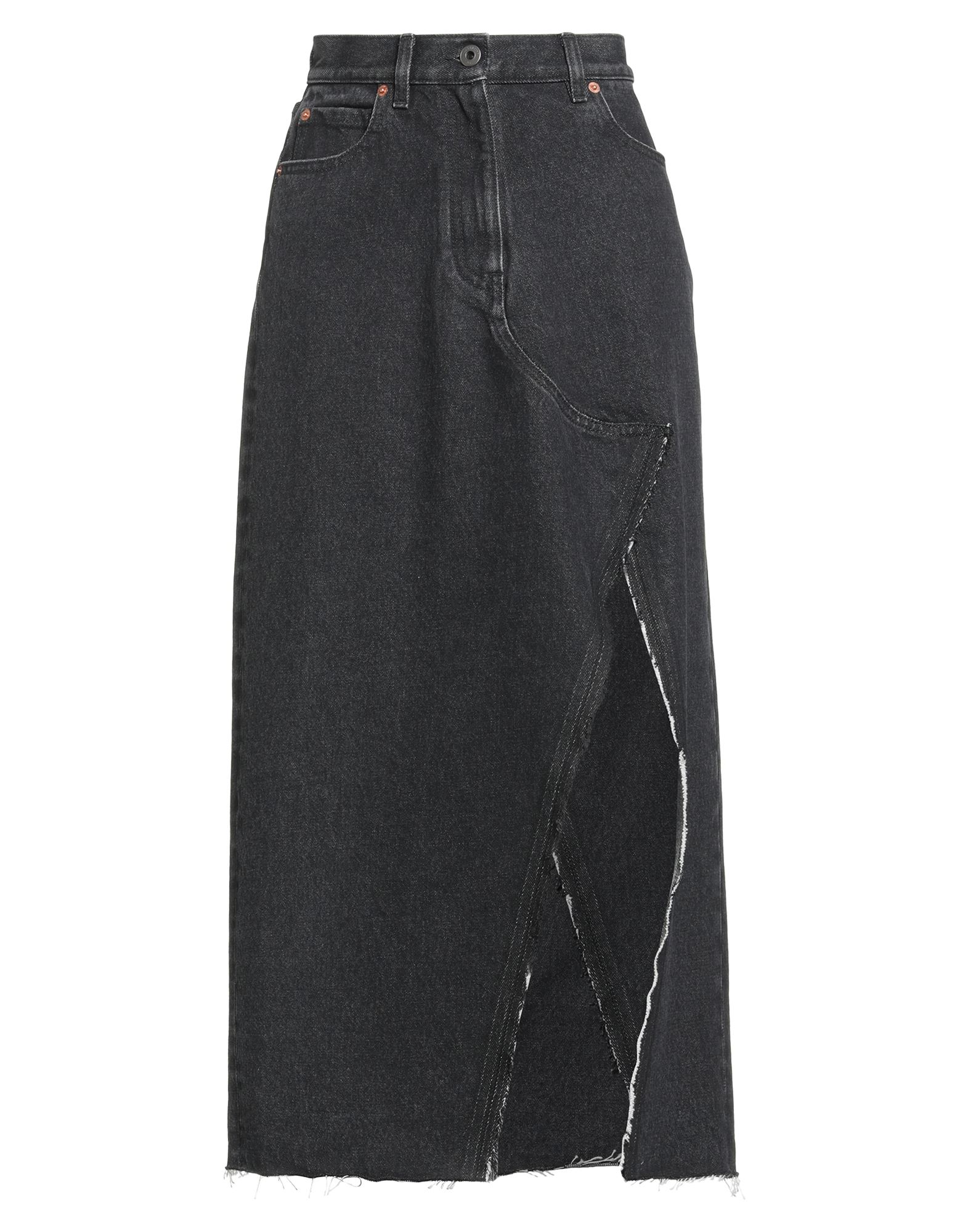 VALENTINO GARAVANI Jeansrock Damen Schwarz VALENTINO GARAVANI Jeansrock Damen Schwarz von VALENTINO GARAVANI