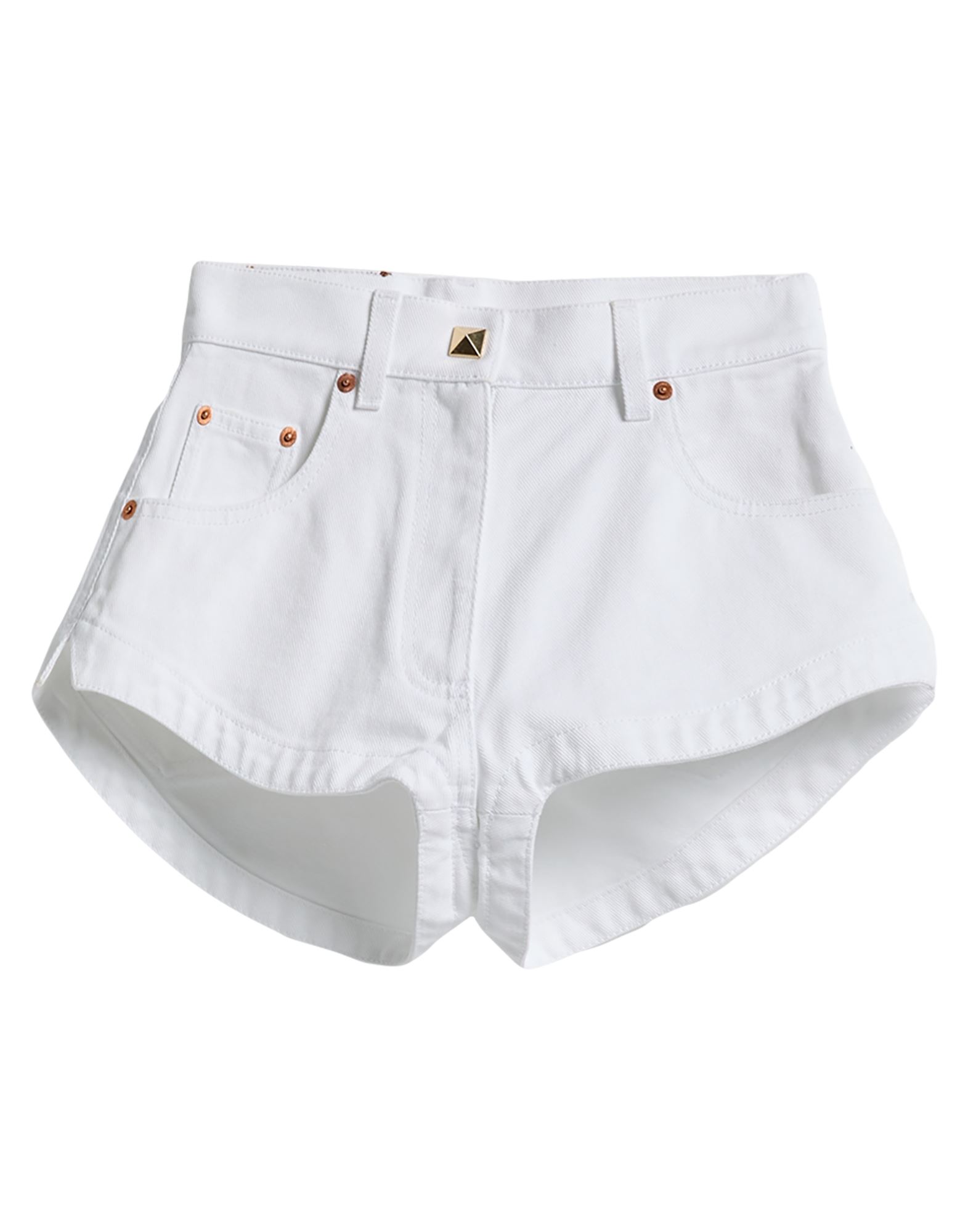 VALENTINO GARAVANI Jeansshorts Damen Weiß von VALENTINO GARAVANI