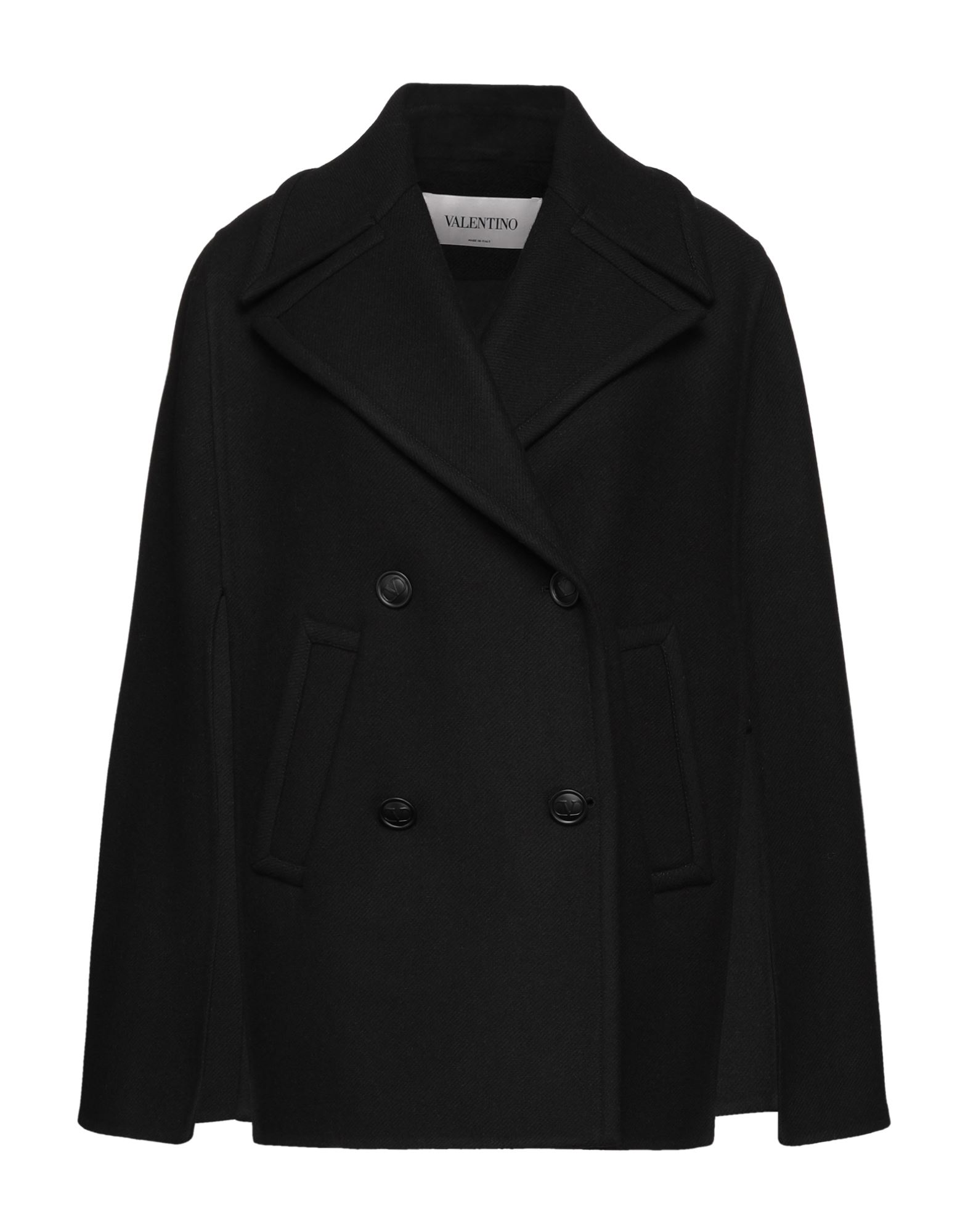 VALENTINO GARAVANI Mantel Damen Schwarz von VALENTINO GARAVANI