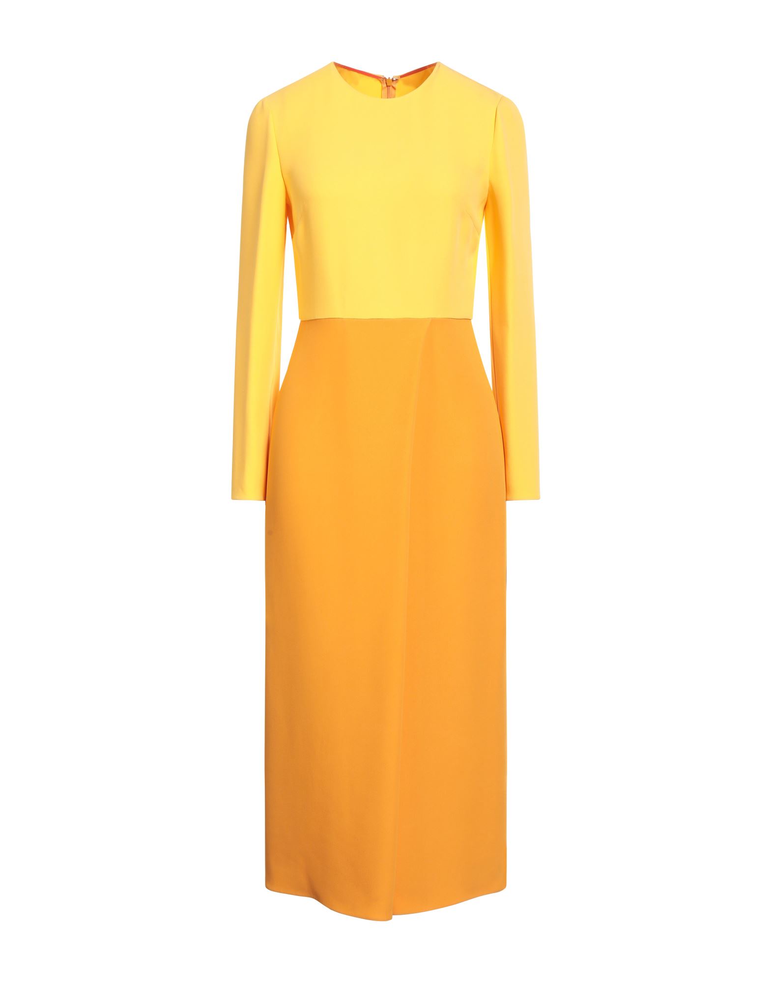 VALENTINO GARAVANI Midi-kleid Damen Gelb VALENTINO GARAVANI Midi-kleid Damen Gelb von VALENTINO GARAVANI
