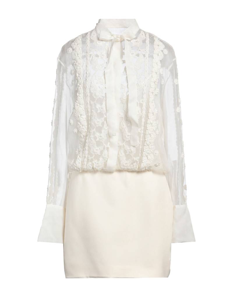 VALENTINO GARAVANI Mini-kleid Damen Elfenbein von VALENTINO GARAVANI