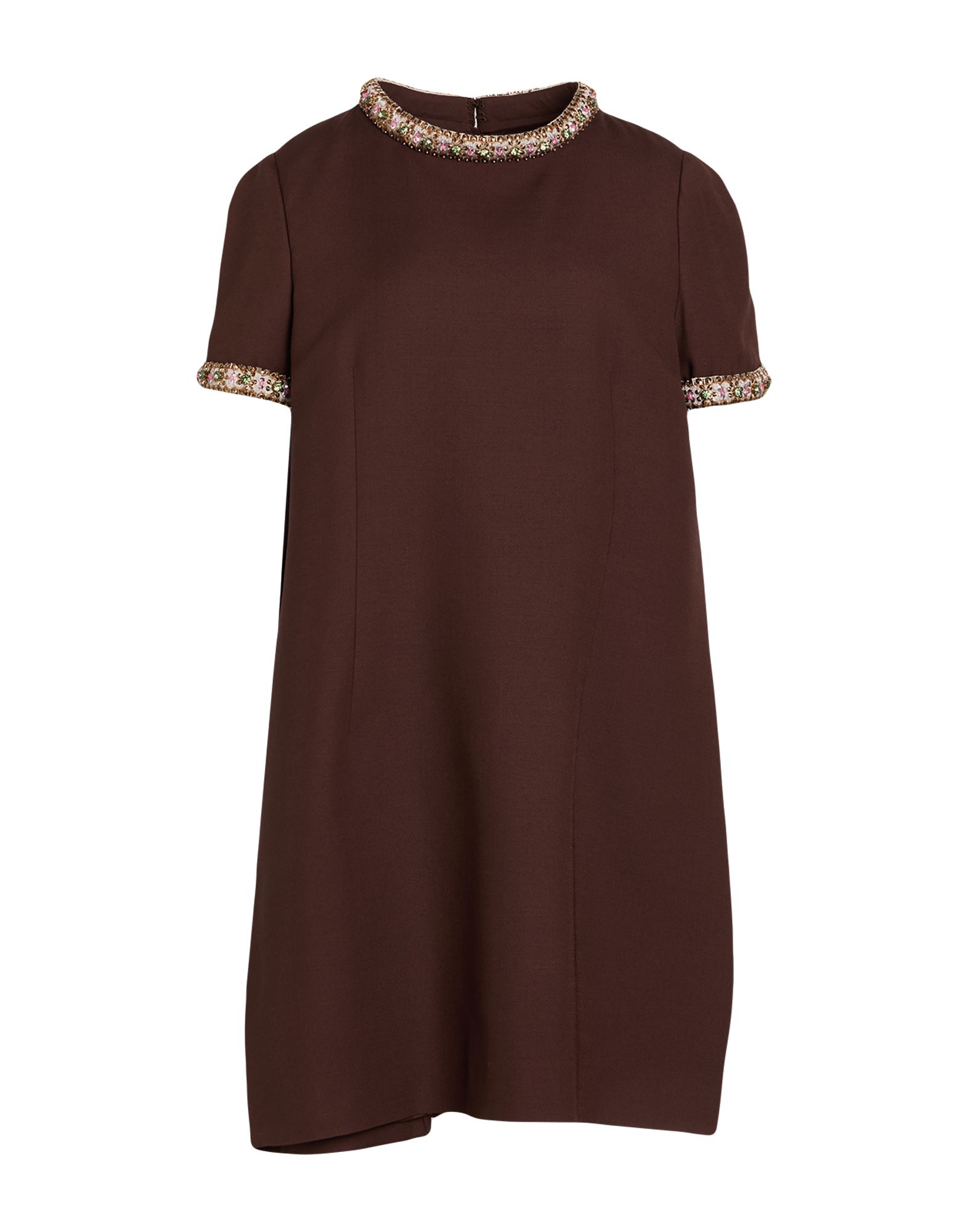 VALENTINO GARAVANI Mini-kleid Damen Schokobraun von VALENTINO GARAVANI