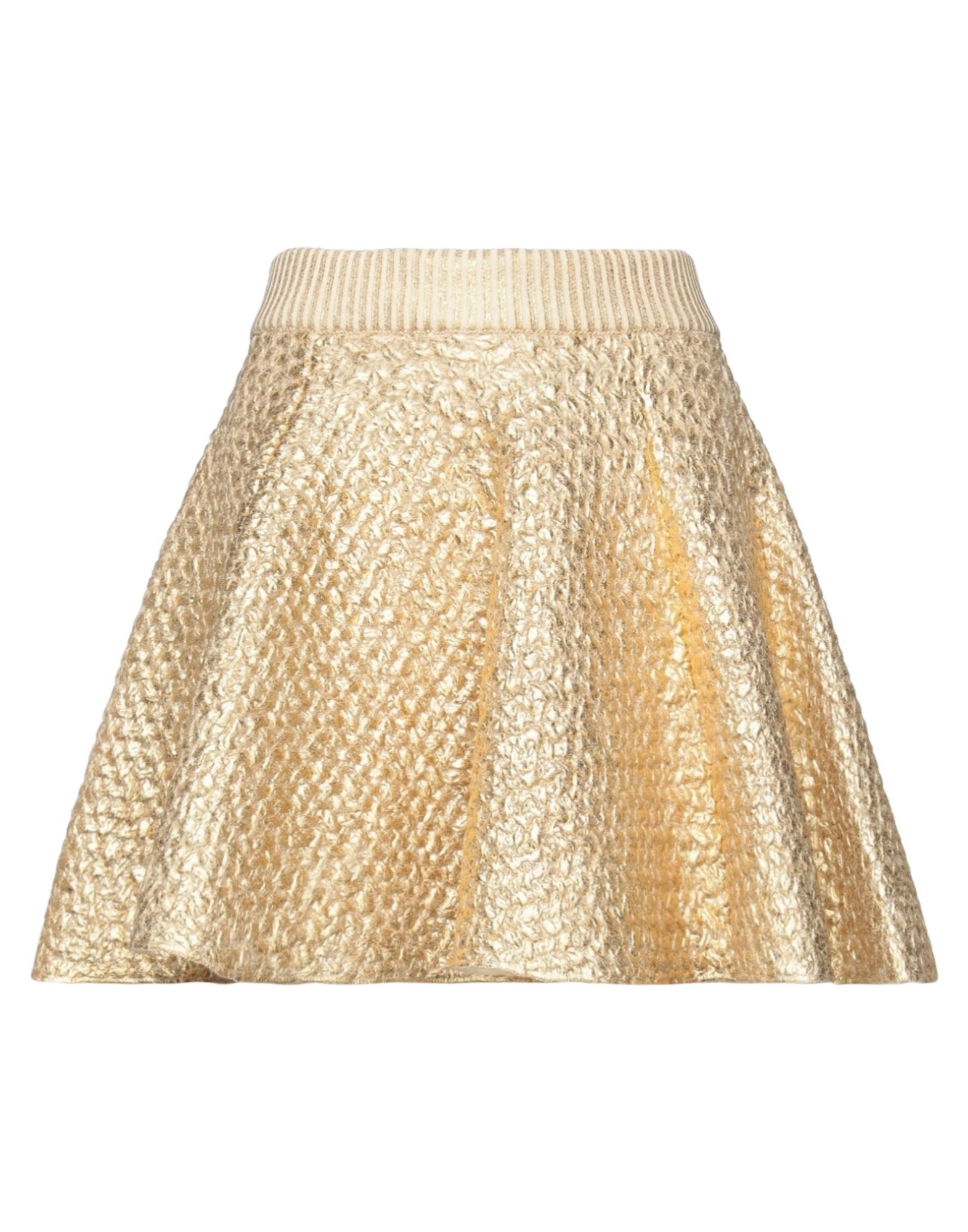 VALENTINO GARAVANI Minirock Damen Gold VALENTINO GARAVANI Minirock Damen Gold von VALENTINO GARAVANI