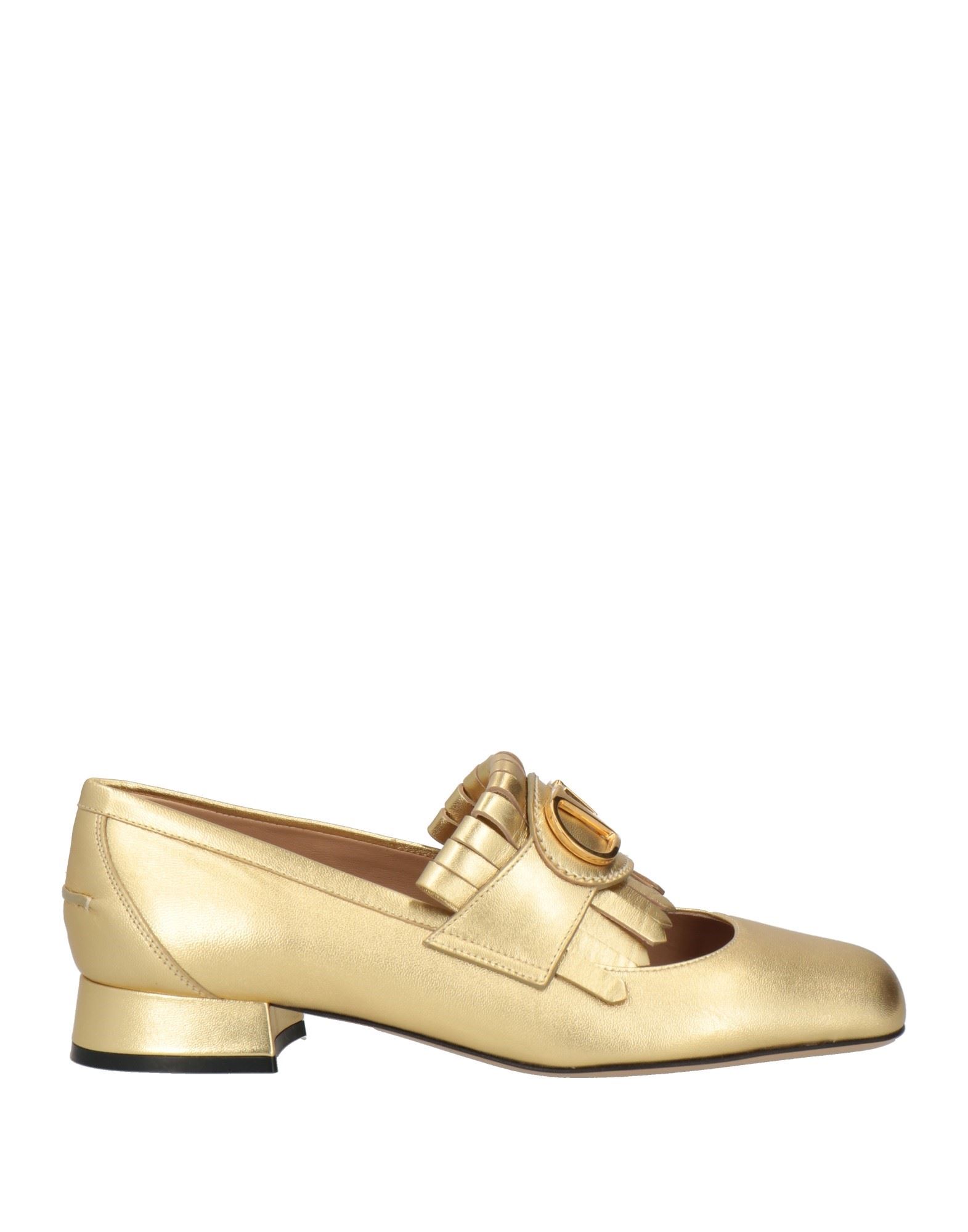 VALENTINO GARAVANI Mokassin Damen Gold von VALENTINO GARAVANI