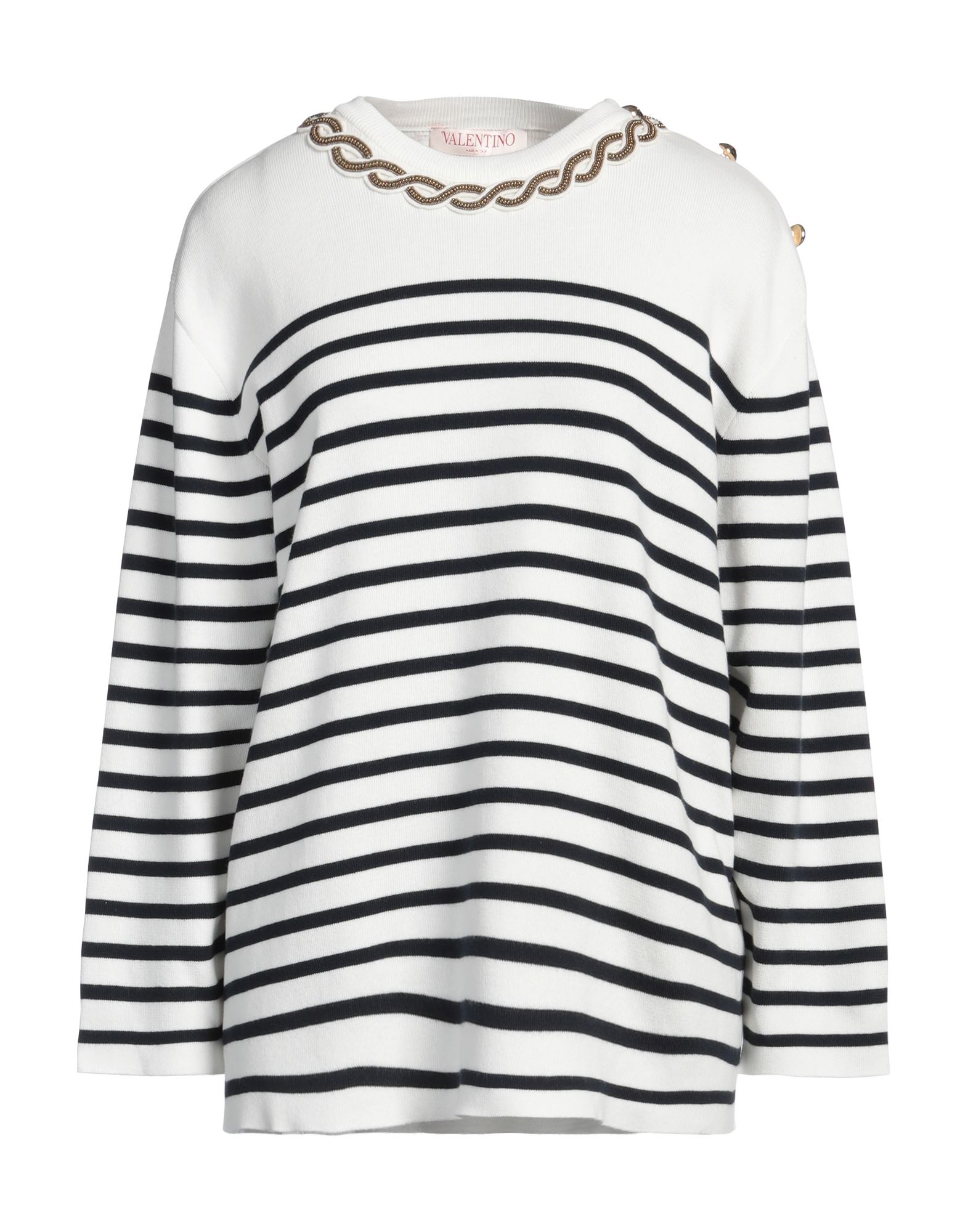 VALENTINO GARAVANI Pullover Damen Elfenbein VALENTINO GARAVANI Pullover Damen Elfenbein von VALENTINO GARAVANI