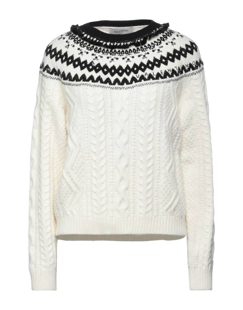 VALENTINO GARAVANI Pullover Damen Elfenbein von VALENTINO GARAVANI