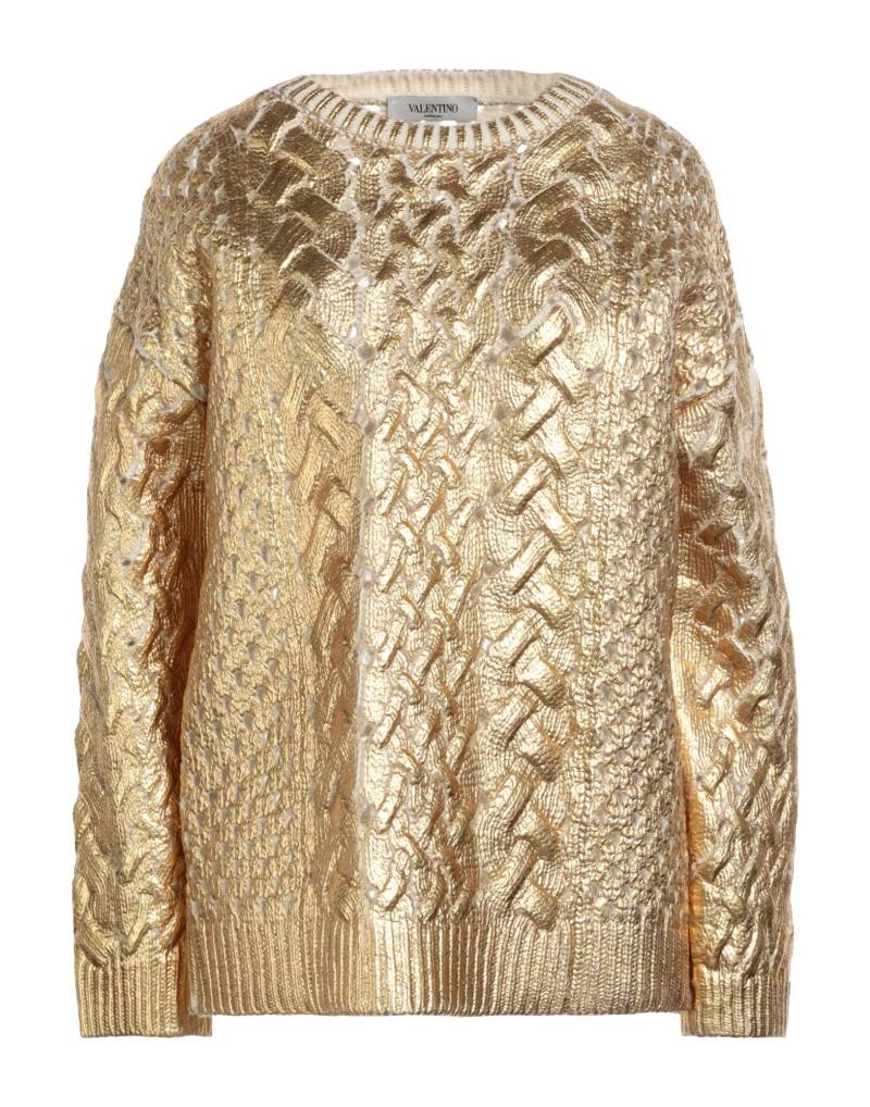 VALENTINO GARAVANI Pullover Damen Gold von VALENTINO GARAVANI