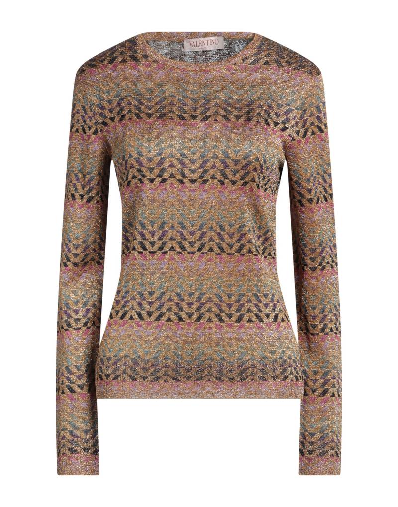 VALENTINO GARAVANI Pullover Damen Gold von VALENTINO GARAVANI