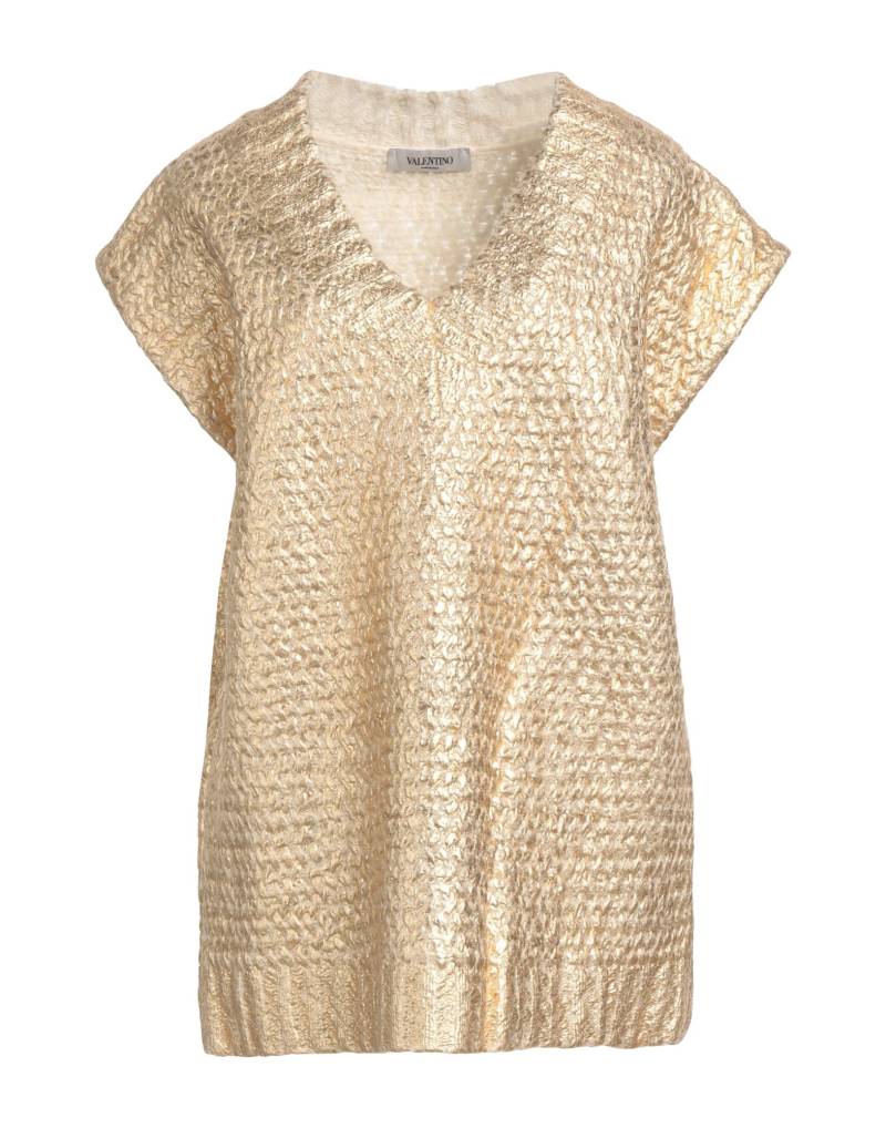 VALENTINO GARAVANI Pullover Damen Gold von VALENTINO GARAVANI