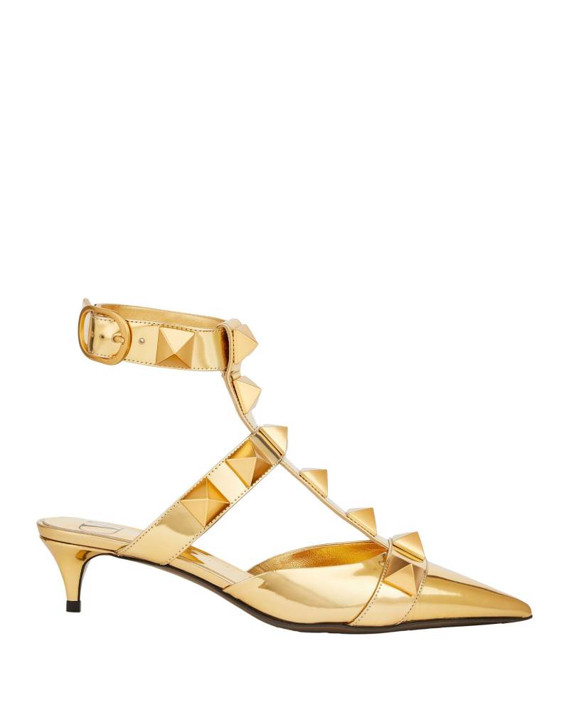 VALENTINO GARAVANI Pumps Damen Gold von VALENTINO GARAVANI