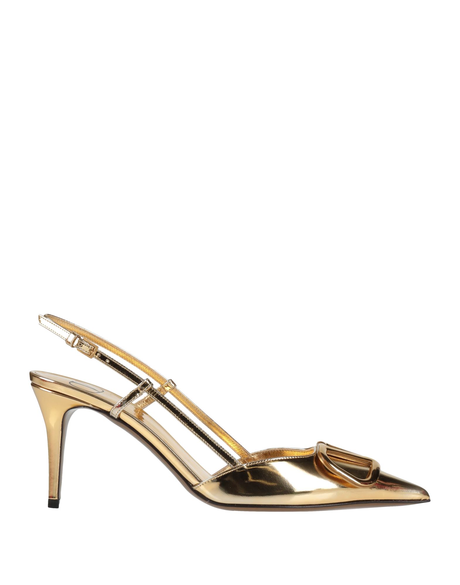 VALENTINO GARAVANI Pumps Damen Gold von VALENTINO GARAVANI