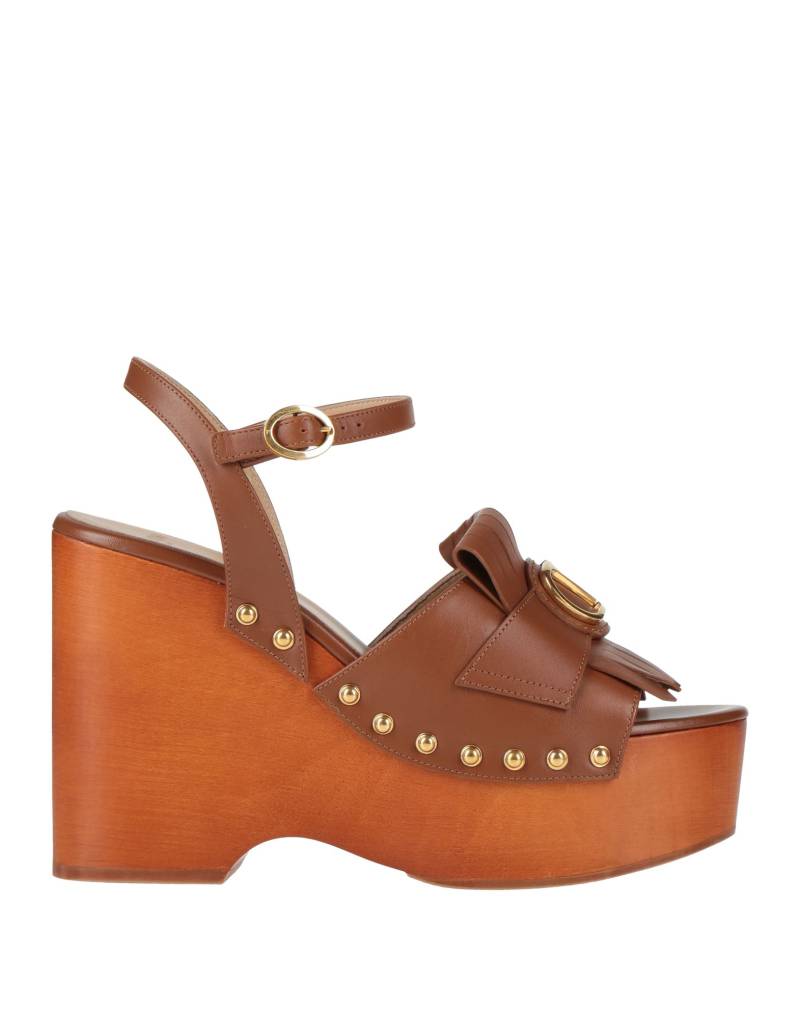 VALENTINO GARAVANI Sandale Damen Braun von VALENTINO GARAVANI