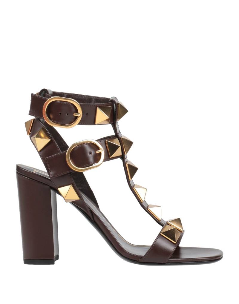 VALENTINO GARAVANI Sandale Damen Dunkelbraun von VALENTINO GARAVANI