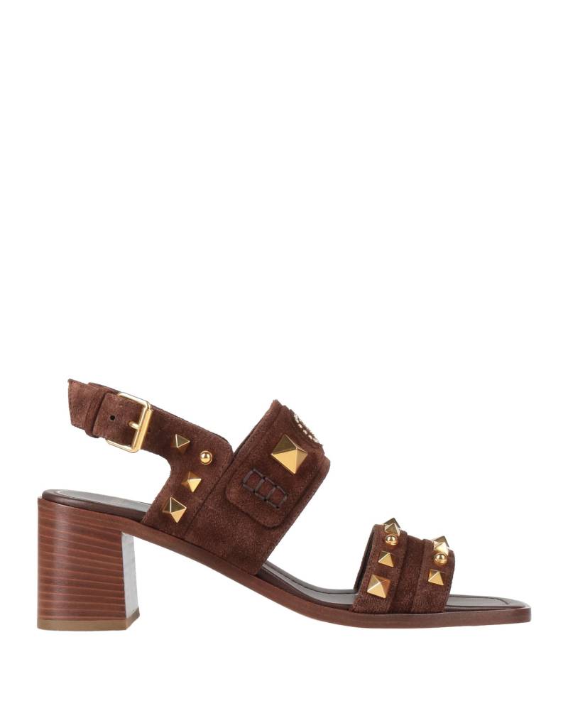 VALENTINO GARAVANI Sandale Damen Dunkelbraun von VALENTINO GARAVANI