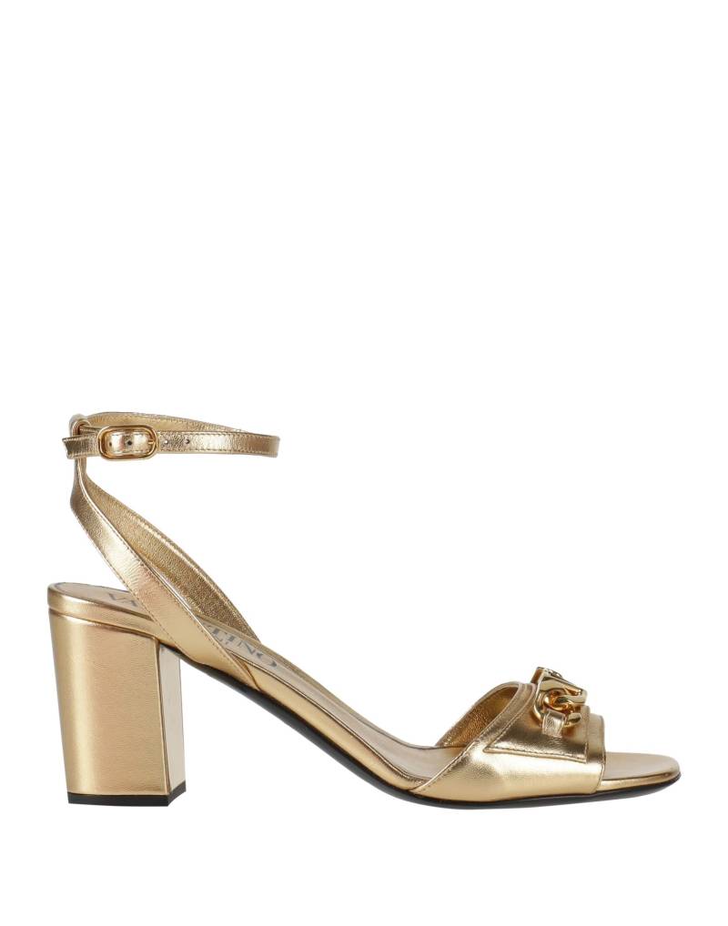 VALENTINO GARAVANI Sandale Damen Gold von VALENTINO GARAVANI