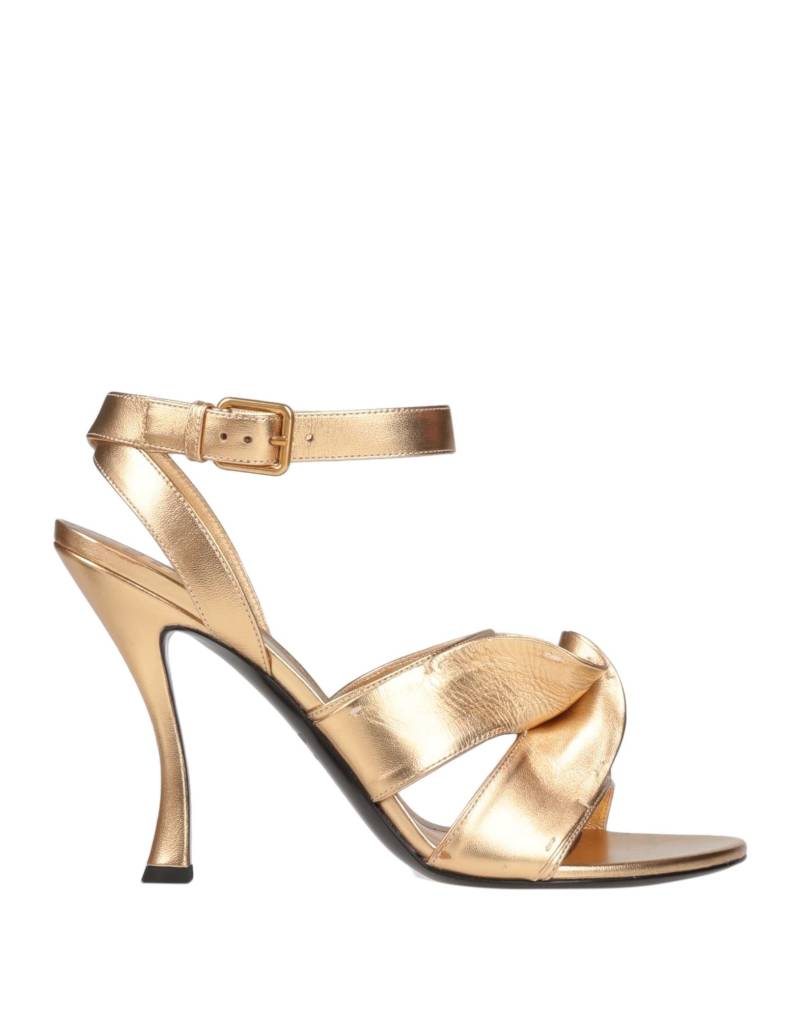 VALENTINO GARAVANI Sandale Damen Gold von VALENTINO GARAVANI