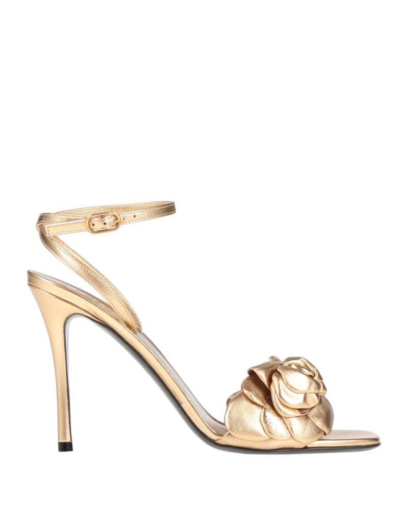 VALENTINO GARAVANI Sandale Damen Gold von VALENTINO GARAVANI