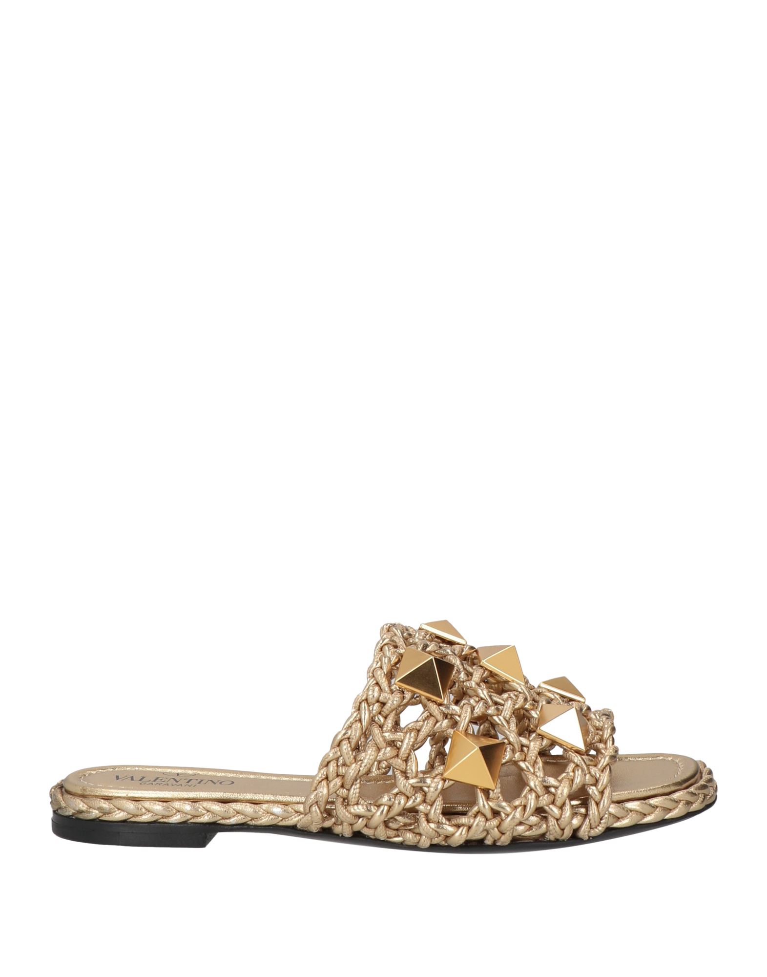 VALENTINO GARAVANI Sandale Damen Gold VALENTINO GARAVANI Sandale Damen Gold von VALENTINO GARAVANI