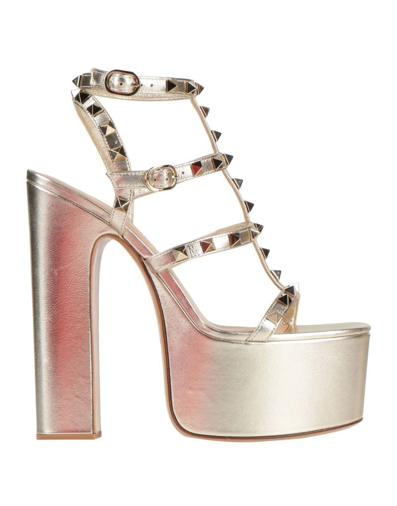 VALENTINO GARAVANI Sandale Damen Platin von VALENTINO GARAVANI