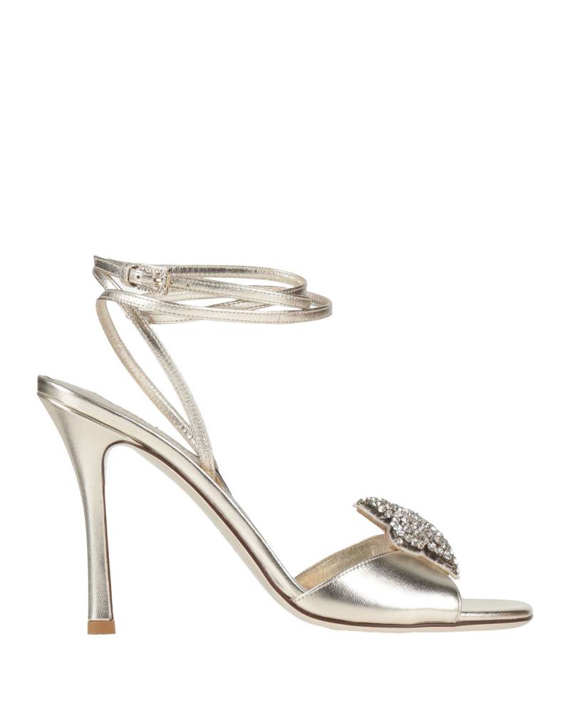 VALENTINO GARAVANI Sandale Damen Platin von VALENTINO GARAVANI