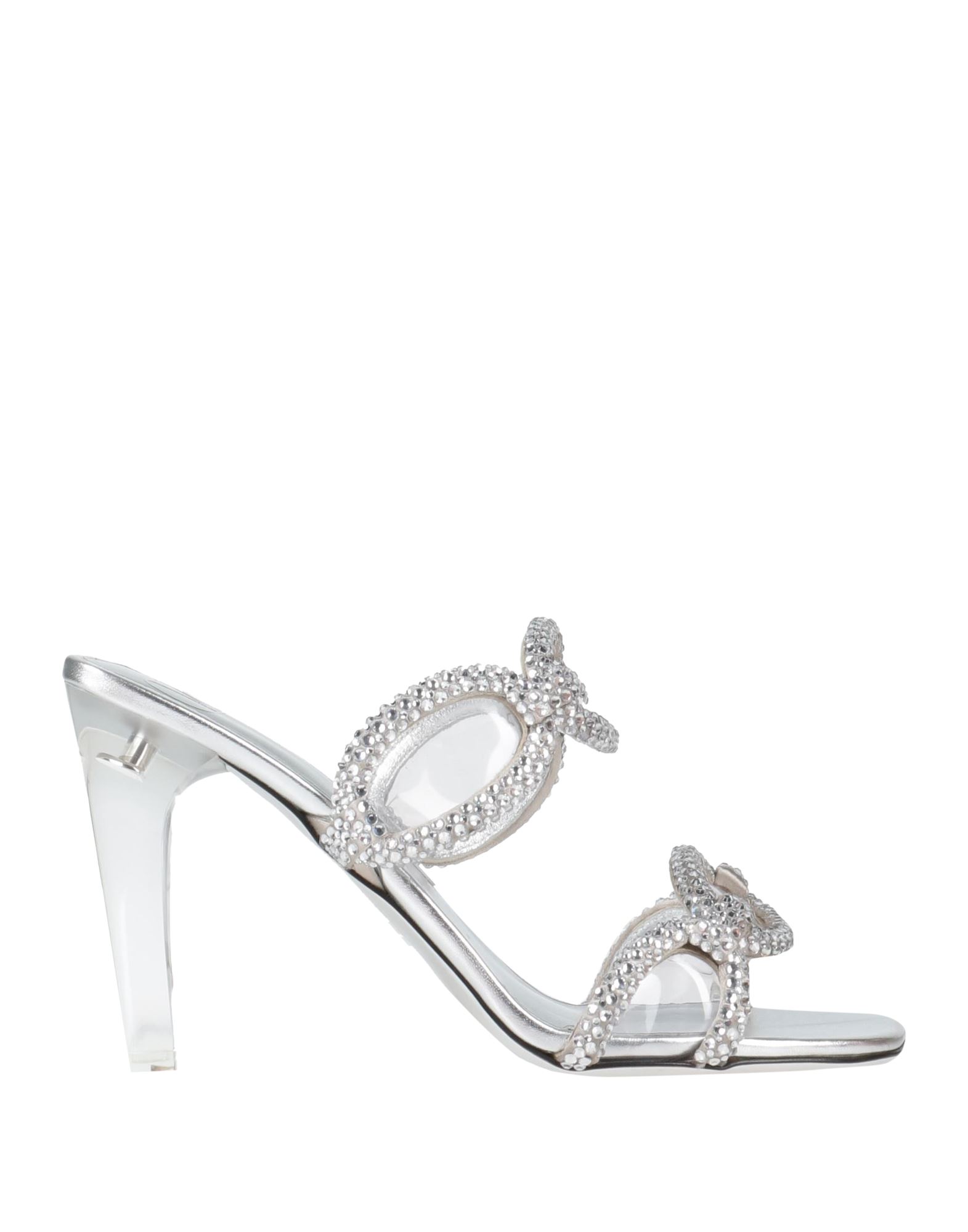 VALENTINO GARAVANI Sandale Damen Silber von VALENTINO GARAVANI