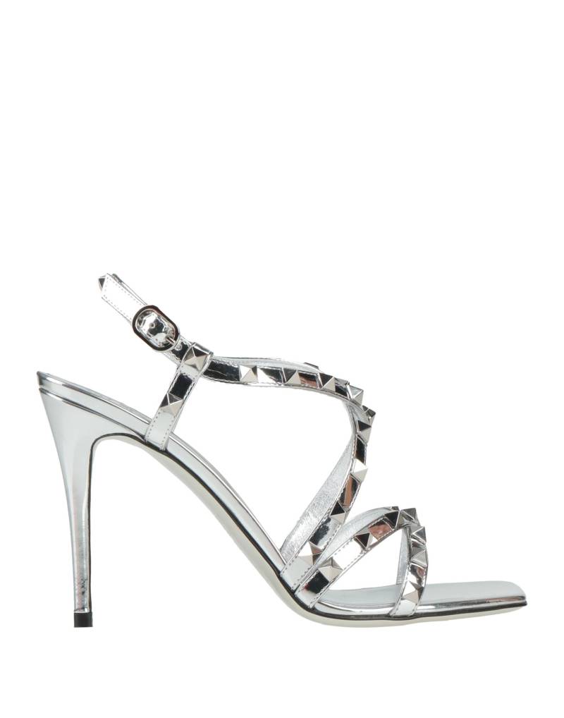 VALENTINO GARAVANI Sandale Damen Silber von VALENTINO GARAVANI
