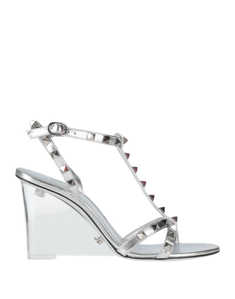 VALENTINO GARAVANI Sandale Damen Silber von VALENTINO GARAVANI