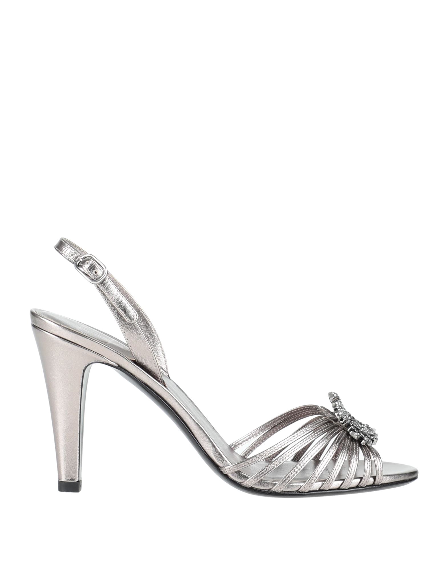 VALENTINO GARAVANI Sandale Damen Silber von VALENTINO GARAVANI