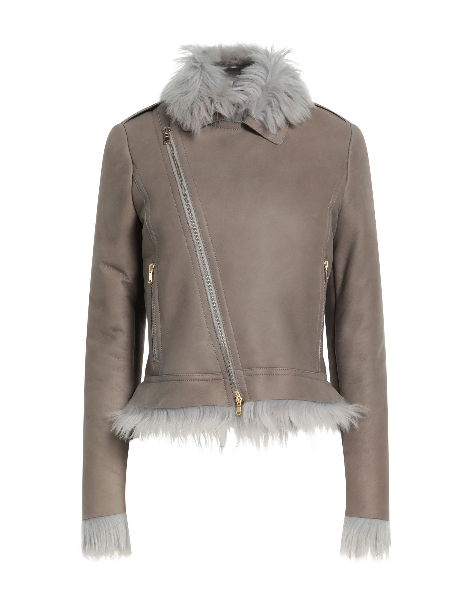 VALENTINO GARAVANI Shearling- & Kunstfell Damen Grau von VALENTINO GARAVANI
