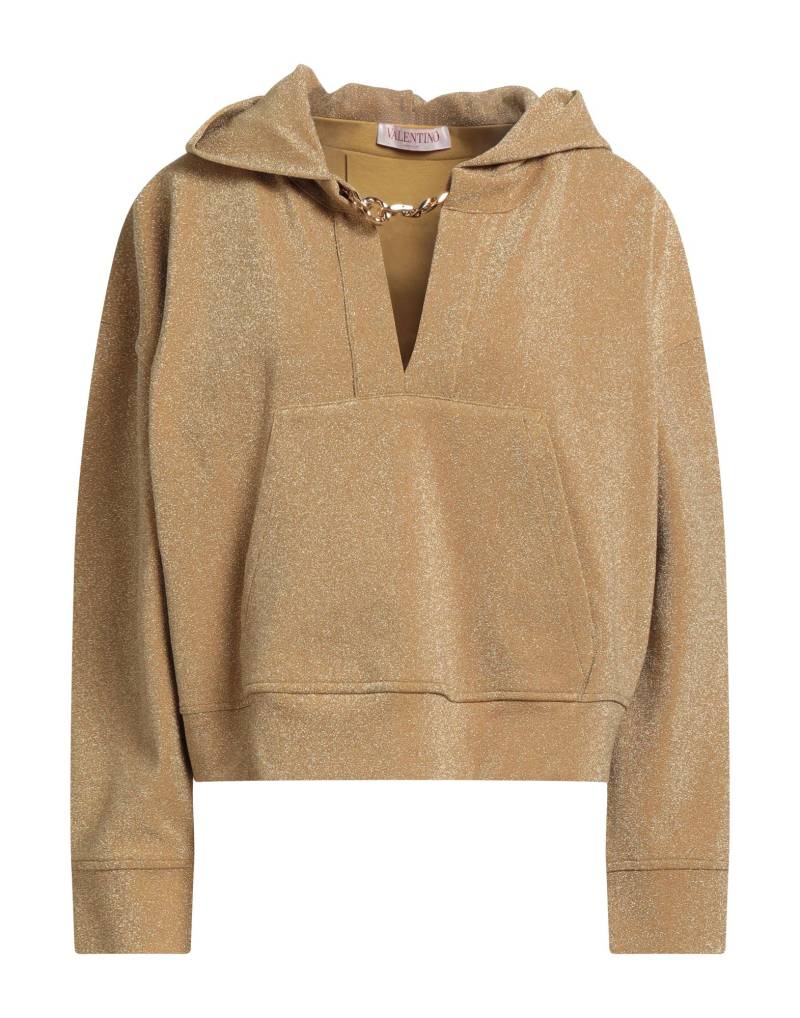 VALENTINO GARAVANI Sweatshirt Damen Gold von VALENTINO GARAVANI