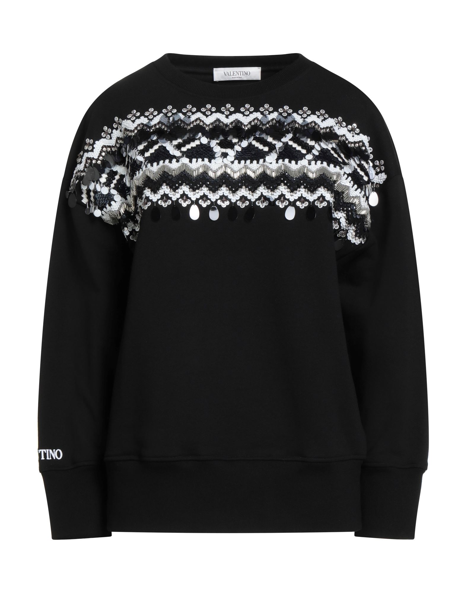 VALENTINO GARAVANI Sweatshirt Damen Schwarz von VALENTINO GARAVANI