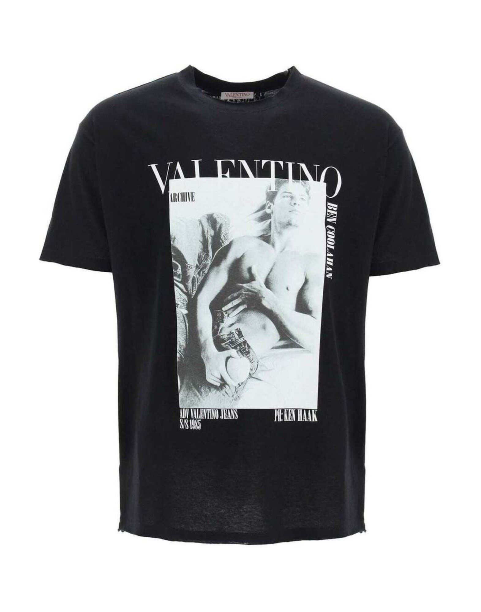 VALENTINO GARAVANI T-shirts Herren Schwarz von VALENTINO GARAVANI