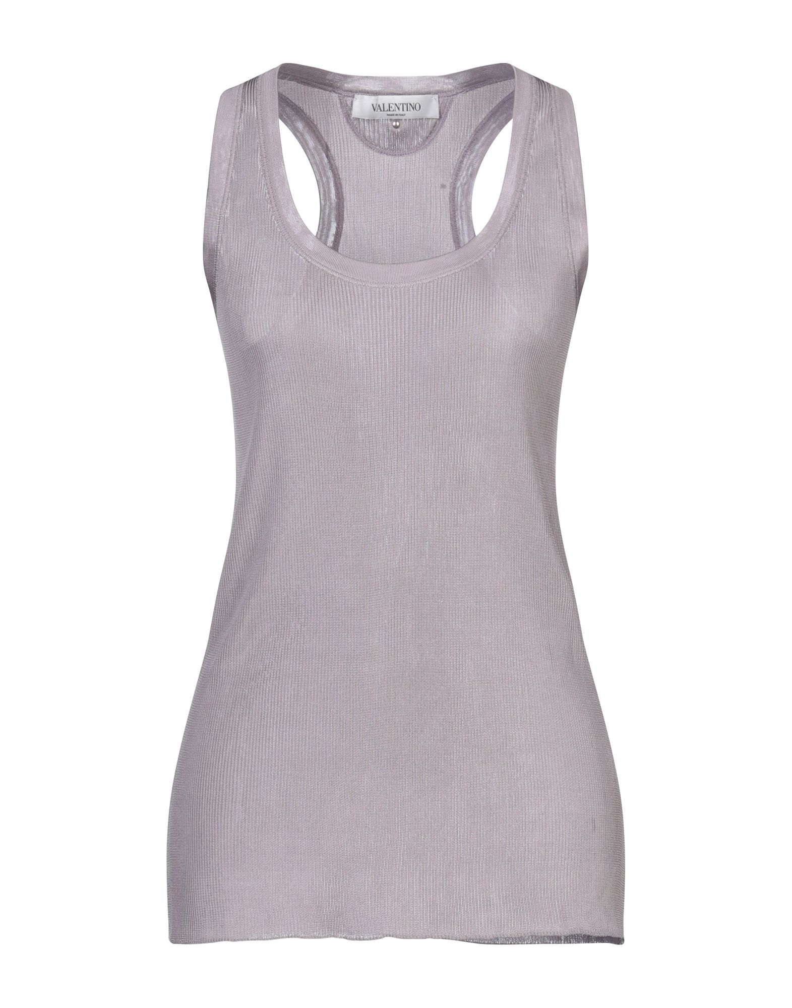 VALENTINO GARAVANI Tank Top Damen Maulwurfsgrau von VALENTINO GARAVANI