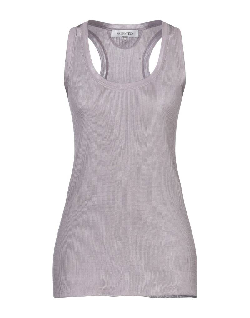 VALENTINO GARAVANI Tank Top Damen Maulwurfsgrau von VALENTINO GARAVANI