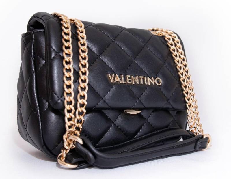 VALENTINO - 3KK Handtasche Borse A Spalla Flap Bag Nero Schwarz von VALENTINO
