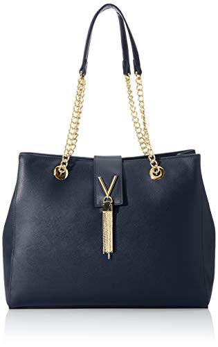 VALENTINO Bags - Divina Sa Schultertasche Blau (Navy) 14x28.5x36 cm (b x h x t) von VALENTINO