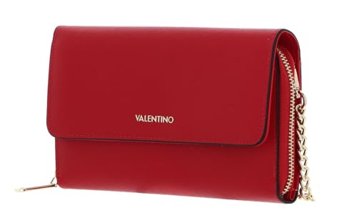 VALENTINO Catalunya Wallet with Shoulder Strap Rosso von VALENTINO