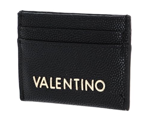 Valentino Damen 1R4-Divina Reisezubehör-Brieftasche, Schwarz/Gold von Valentino