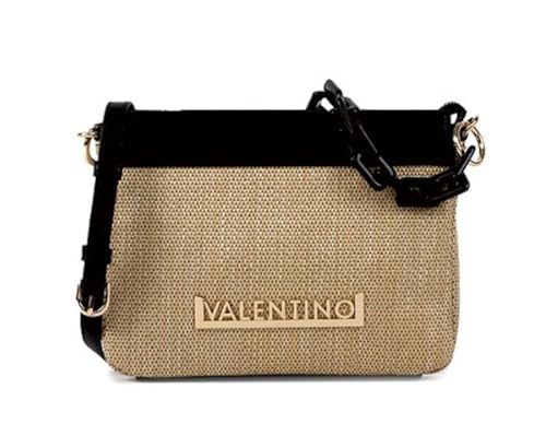 VALENTINO Damen Copacabana Tasche, Natur/Schwarz von VALENTINO