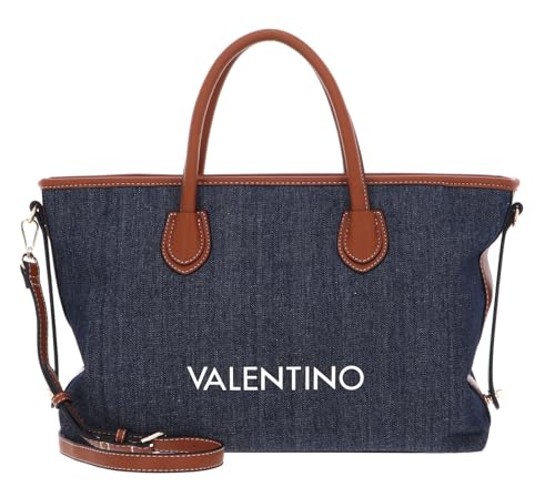 VALENTINO Damen Leith Re Tasche, Denim/Leder von Valentino