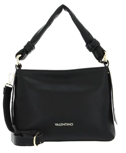 Valentino Damen Ring Re Schultertasche, Schwarz von Valentino