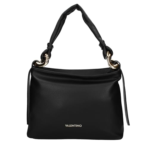 VALENTINO Damen Ring Re Schultertasche, Schwarz von Valentino