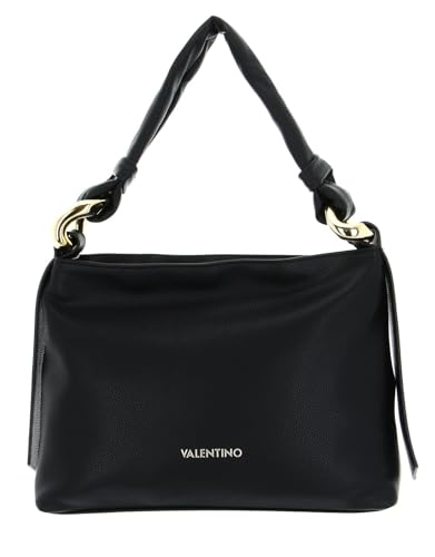 Valentino Damen Ring Re Schultertasche, Schwarz von Valentino