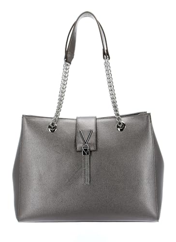 VALENTINO Divina Shoulder Bag M Grigio Met von VALENTINO