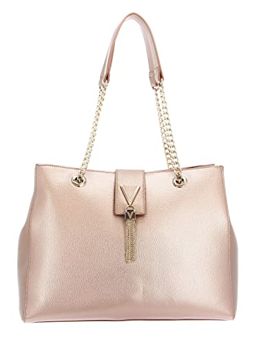 VALENTINO Divina Shoulder Bag M Oro Rosa, Blau von VALENTINO