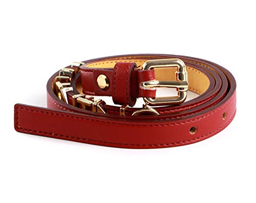 VALENTINO Emma Winter Belt W85 Rosso - kürzbar von VALENTINO