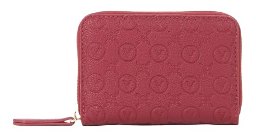 VALENTINO Geldbörse Samba Re Zip Around Wallet Rosso Scuro weinrot von Valentino