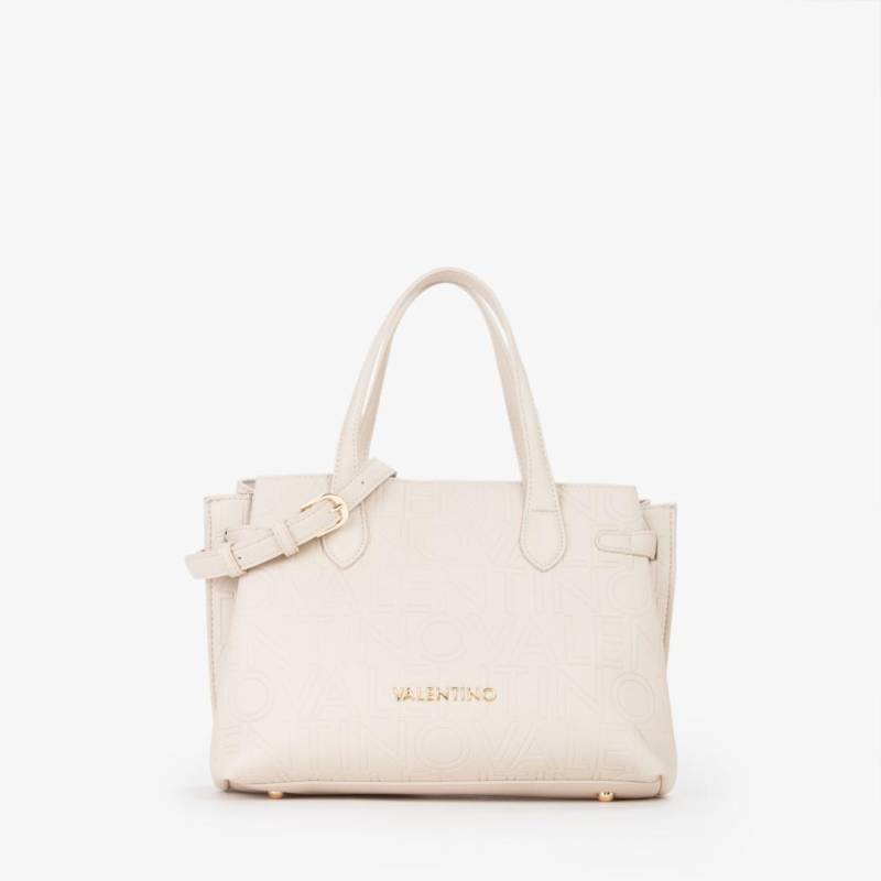 VALENTINO - Handtasche Shopping Bag Pansy Ecru ecru - Gr. - M von VALENTINO